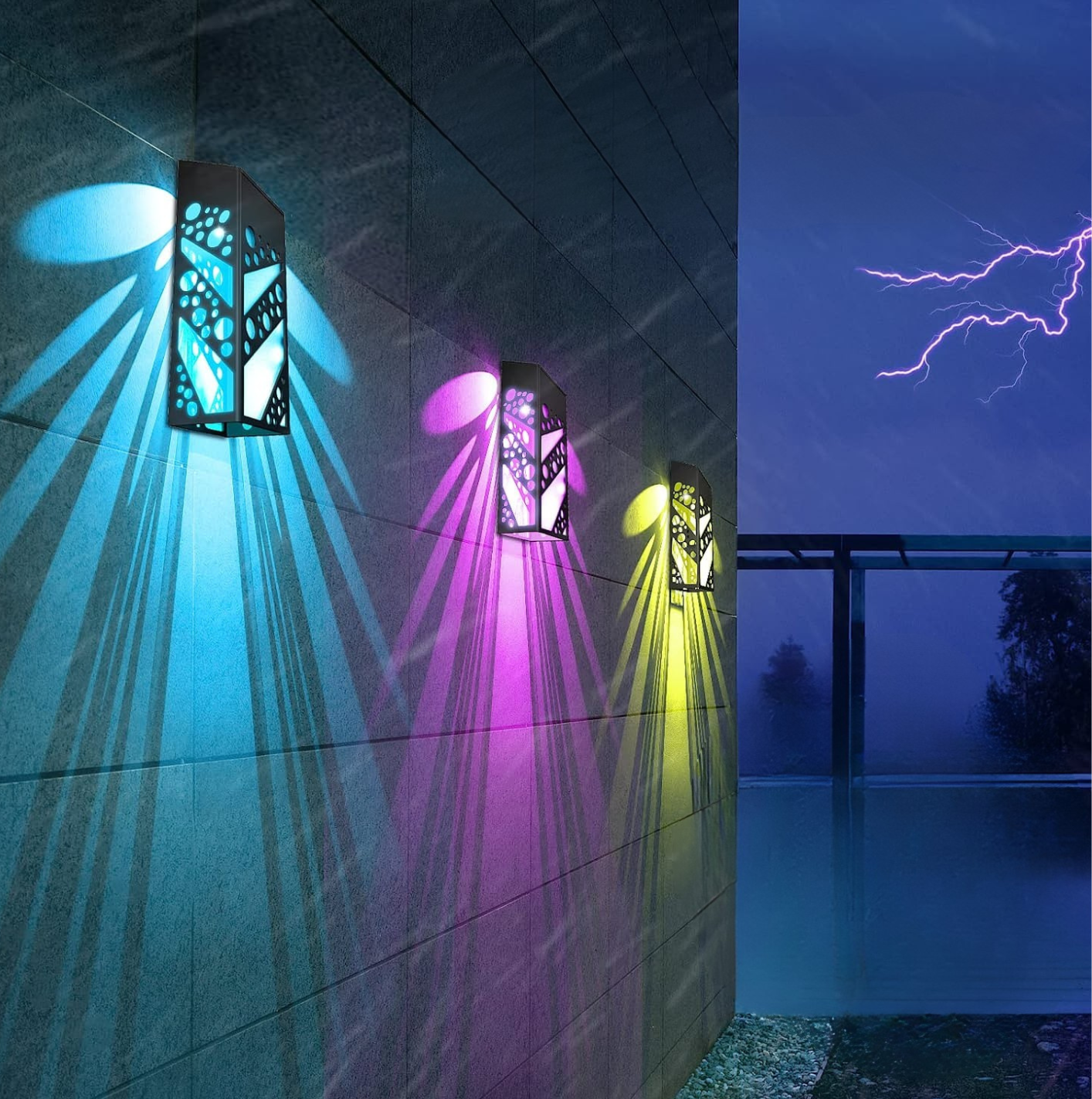 APLIQUE LED SOLAR ADA