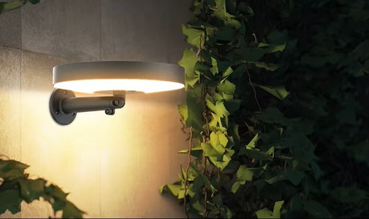 LAMPARA SOLAR DE PARED 1000 LUMENES