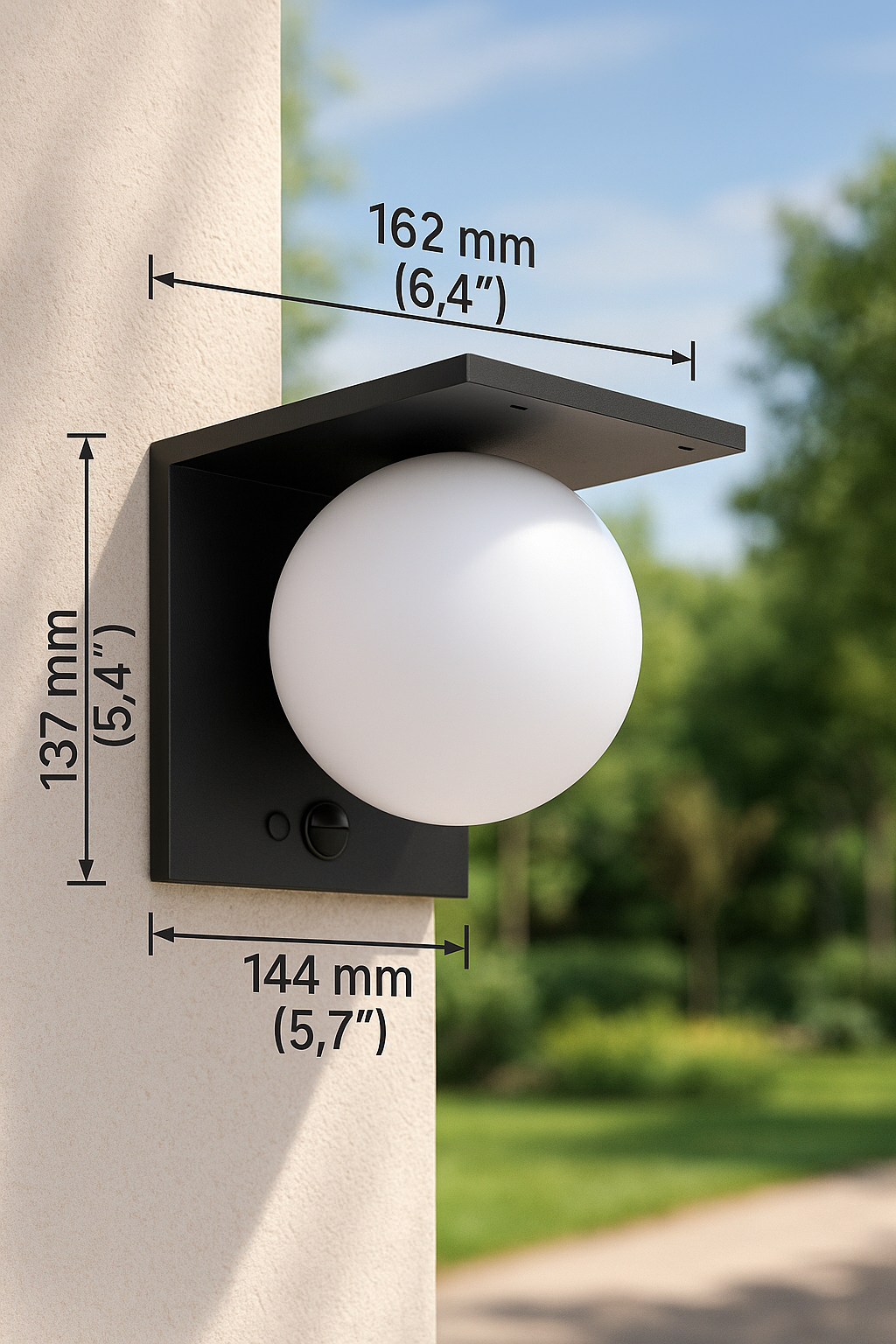 LAMPARA SOLAR PARA EXTERIORES